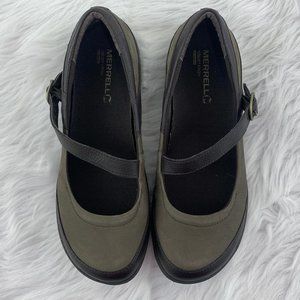 Merrell Dassie Char Brown Mary Janes Sz 9.5